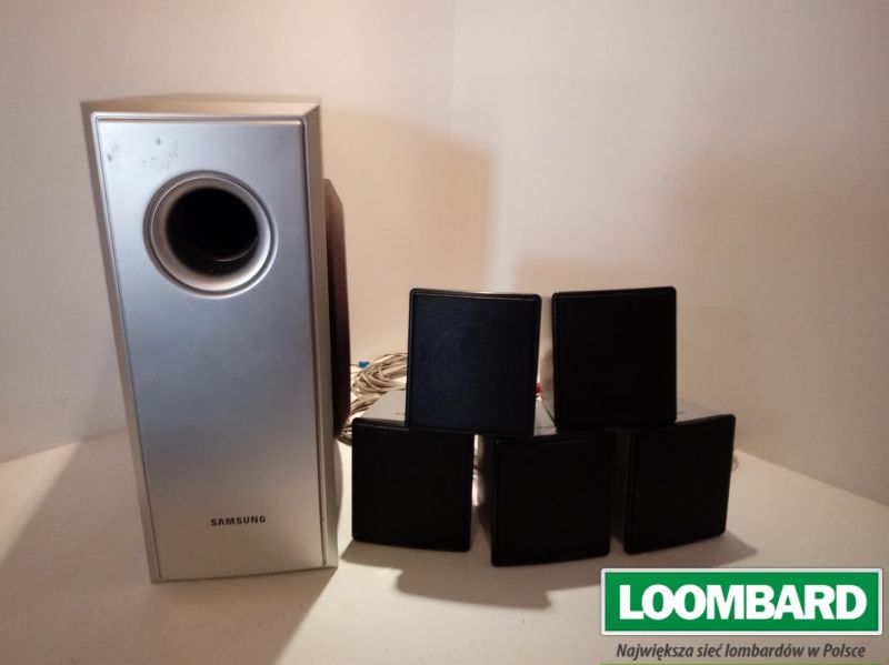 KOMPLET GŁOŚNIKÓW SAMSUNG SUBWOOFER + 5 GŁOŚNIKÓW