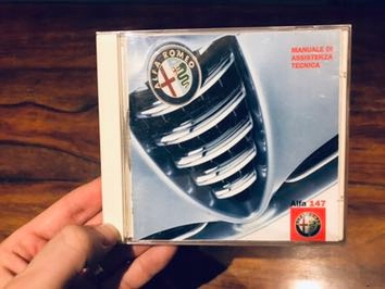 Alfa Romeo 147 instrukcja techniczna na CD