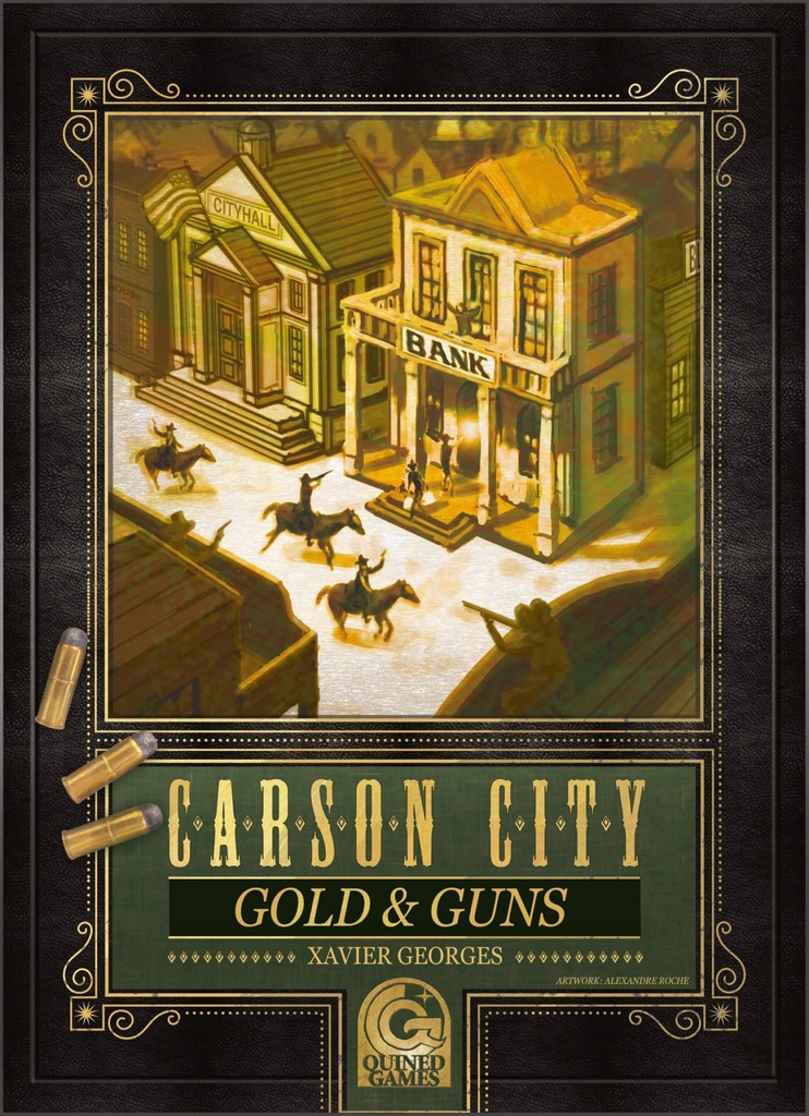 Gra planszowa Carson City, dodatek Gold & Guns