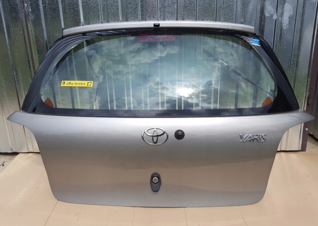 KLAPA BAGAŻNIKA TOYOTA Yaris I 1D2 EU KOMPLETNA