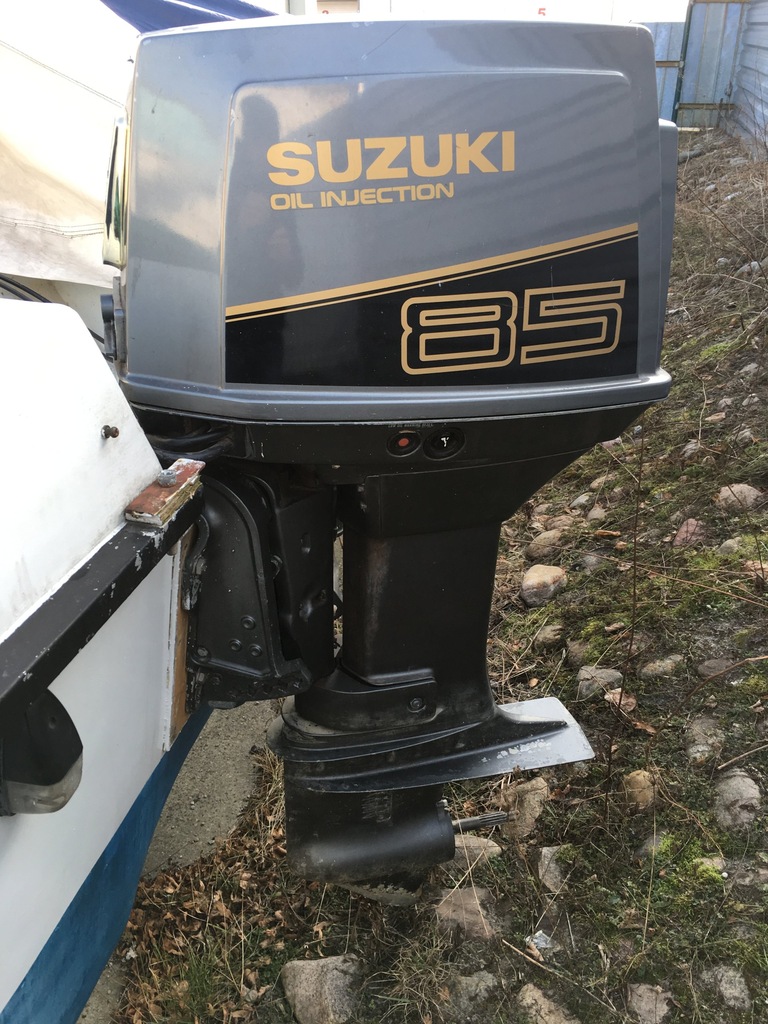 Silnik zaburtowy Suzuki DT 85 Trym Manetka Zegary