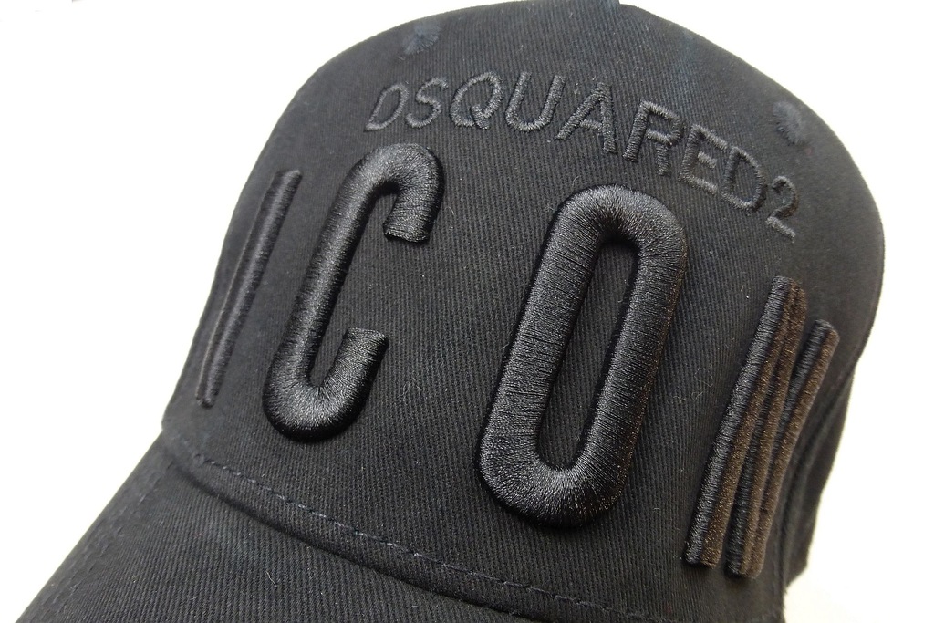 DSQ2 czapka bejsbolówka DSQUARED2 ICON czar/czarna - 7720242644