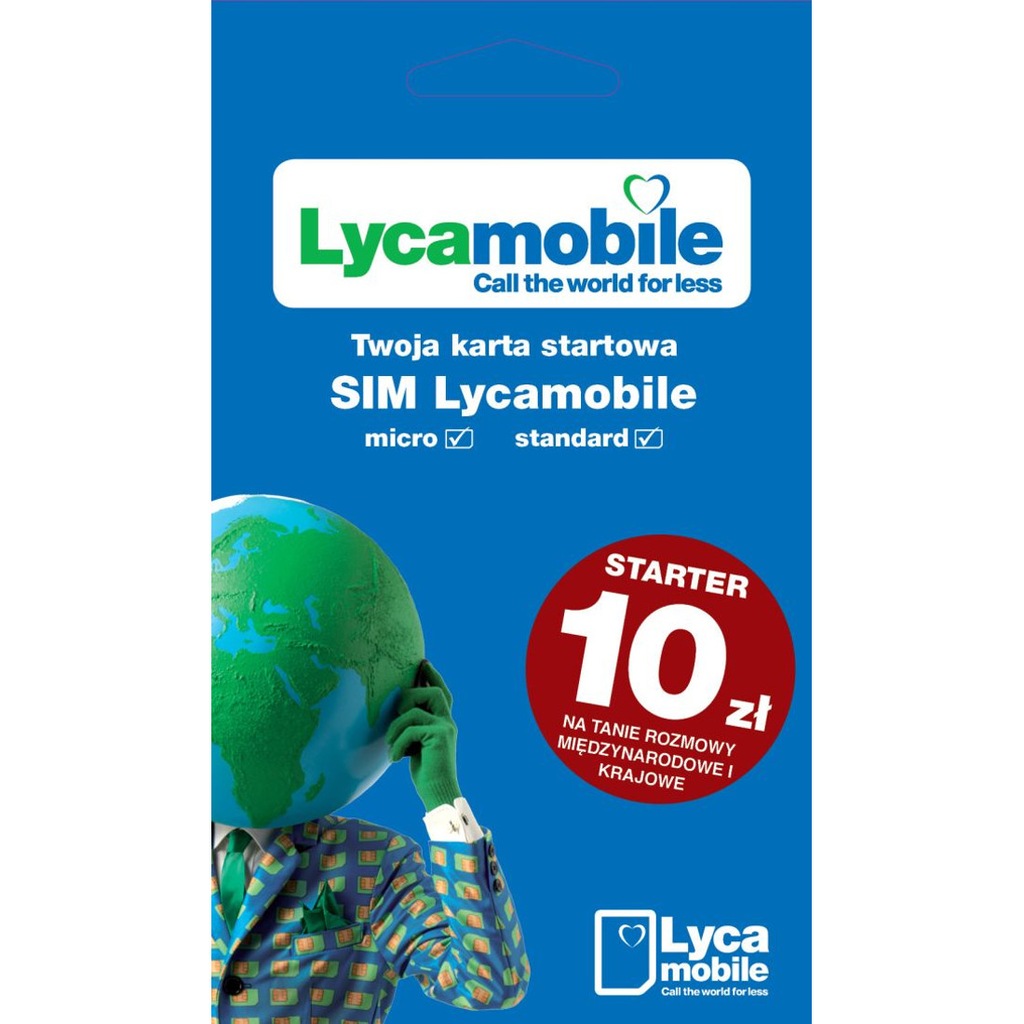 Starter LYCAMOBILE 10 + Starter LYCAMOBILE 0 FV23%