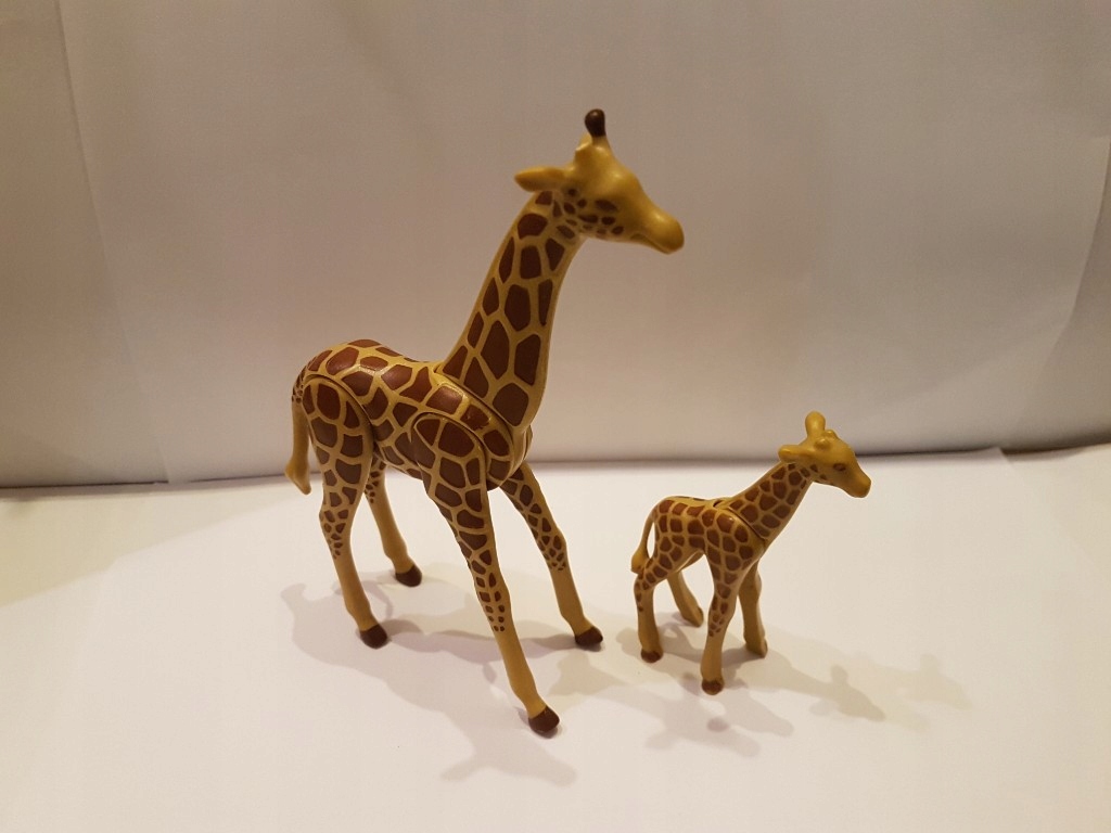 Playmobil zwierzęta, żyrafy-opis