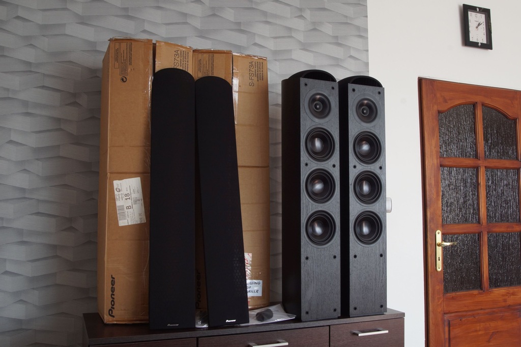 Kolumny Stereo Pioneer S-FS73A Jak NOWE! Myślenice
