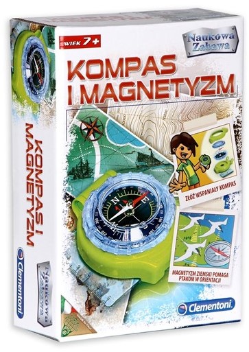 Clementoni 60050 Kompas i Magnetyzm Naukowa zabawa