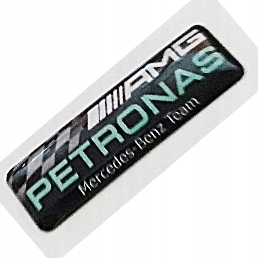 EMBLEMAT ZNACZEK LOGO amg 40x12mm PETRONAS