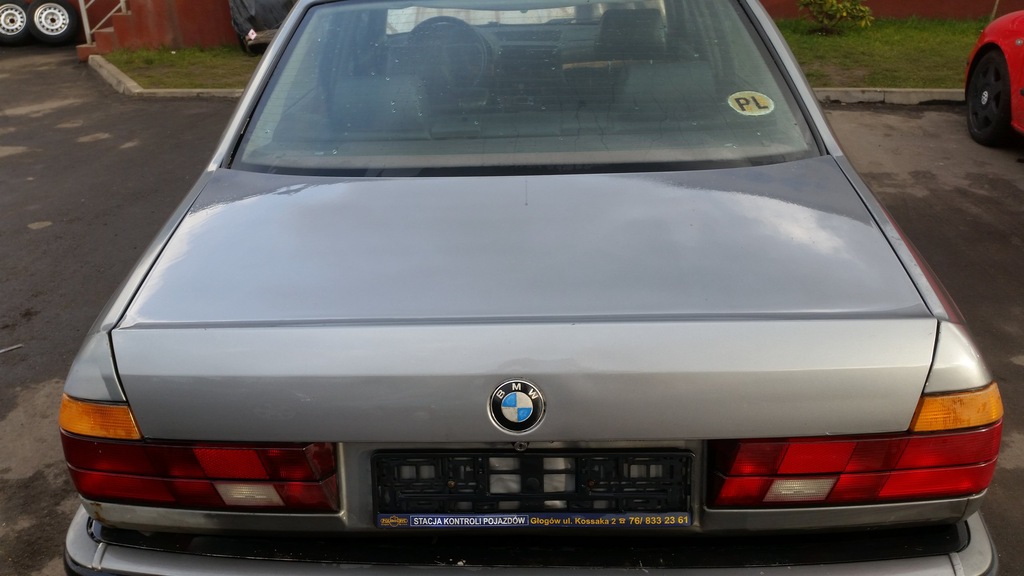 KLAPA TYLNA TYŁ BMW 730 7 E32 GRANITSILBER-METALLI