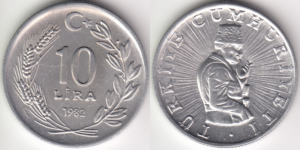 10 lira 1982