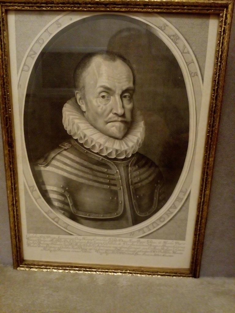 XVII wieczny holenderski miedzioryt