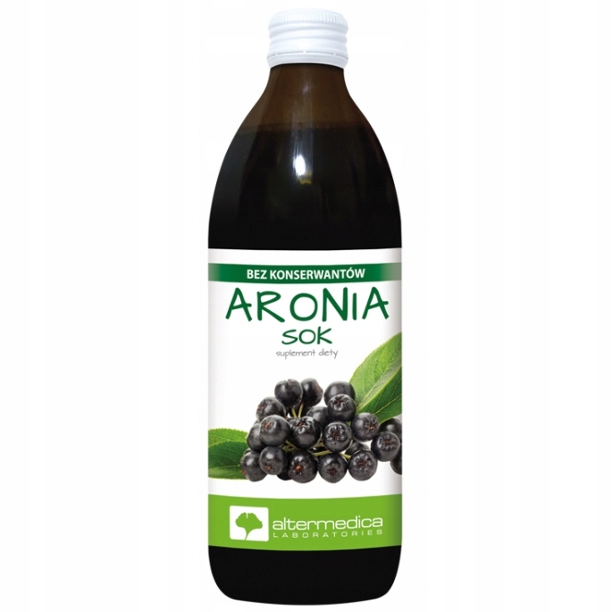 Sok z aronii 0,5 l aronia - Altermedica