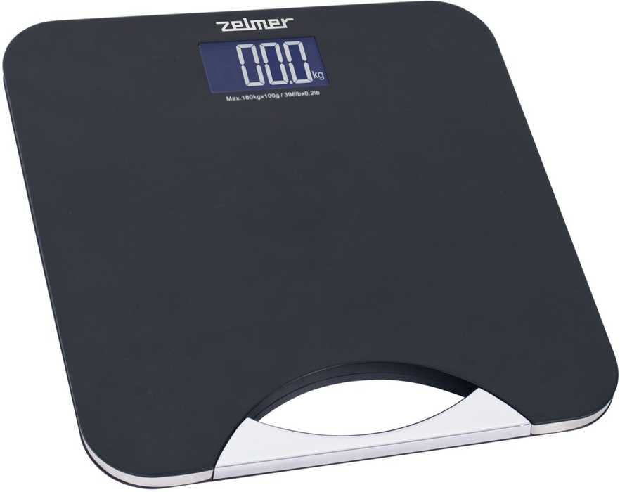 HIT CZARNA WAGA ŁAZIENKOWA ZELMER 34Z016 MAX 180KG