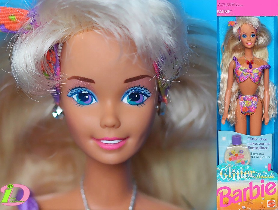 glitter beach barbie 1992