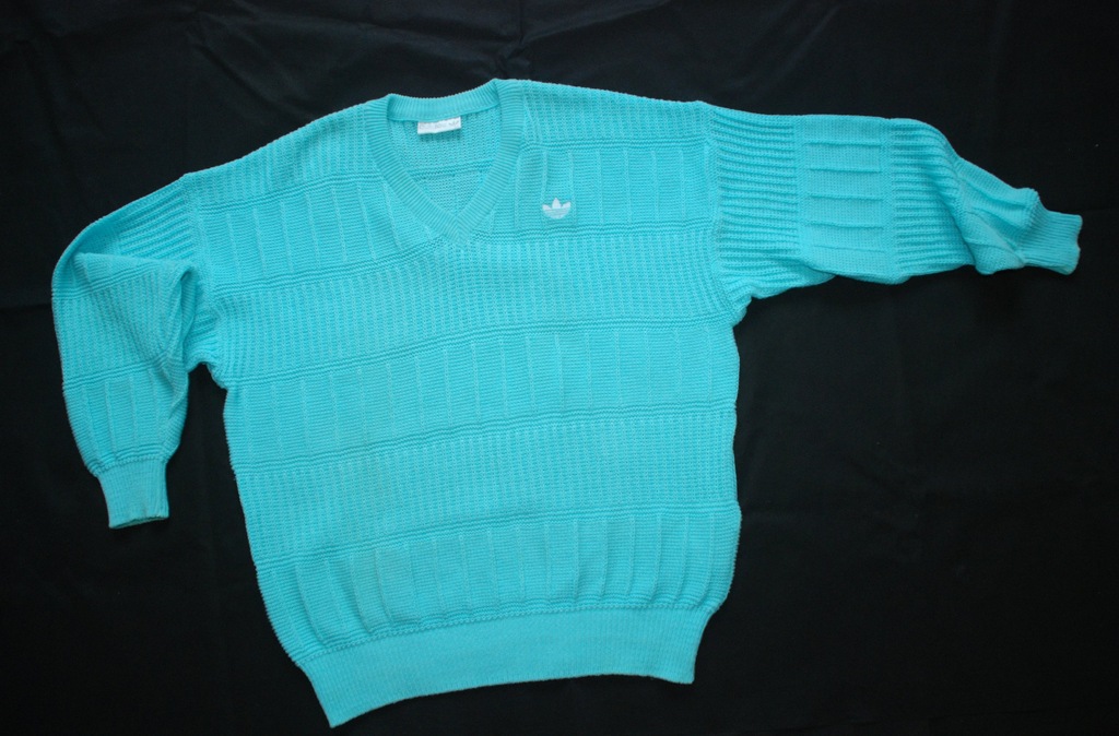 ADIDAS unikatowy sweter jak nowy ! mięta D54 XL