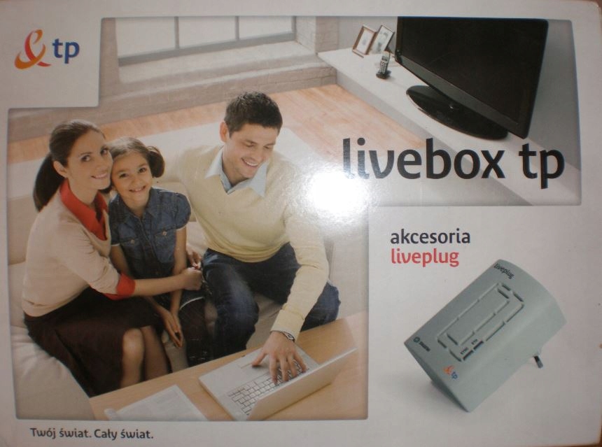 LIVEPLUG SAGEM ETH TP - zestaw sieci dom internet