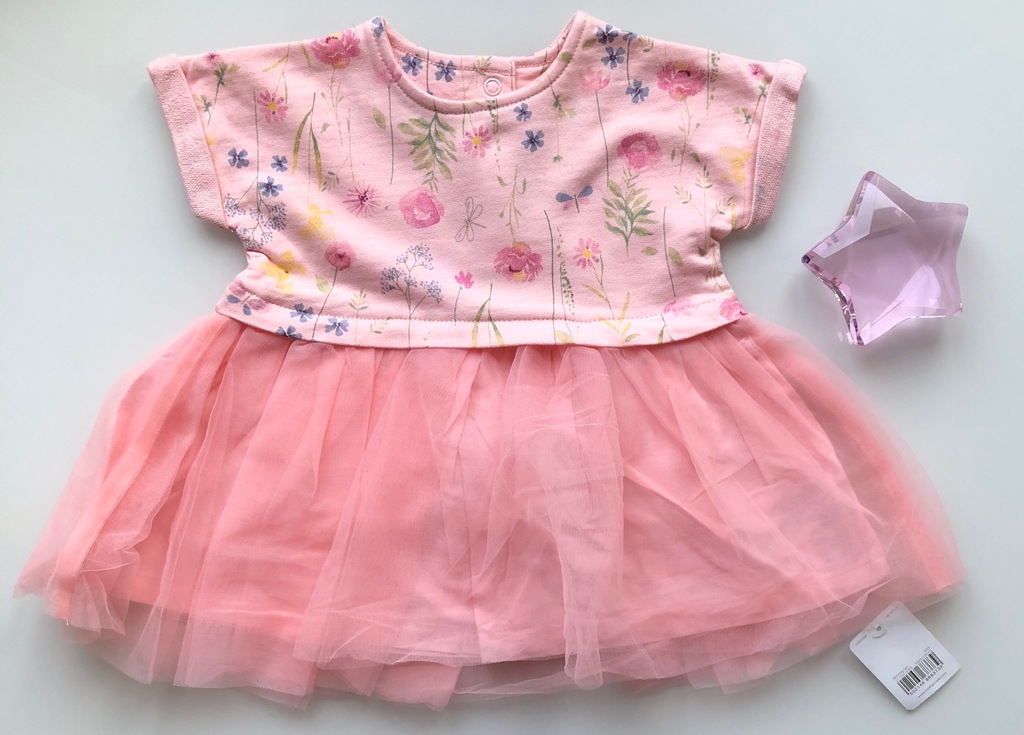 Mothercare sukienka 3-6 56 rozowa tiul j. Zara