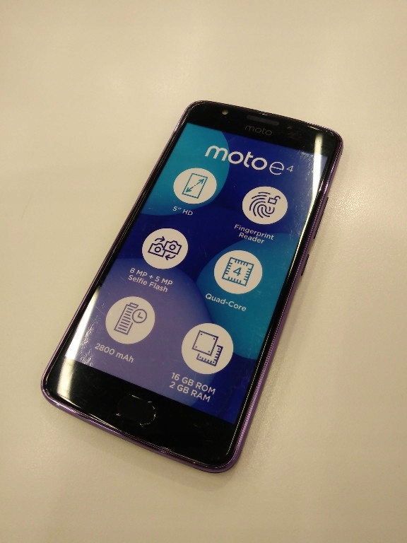Atrapa Motorola Moto E4