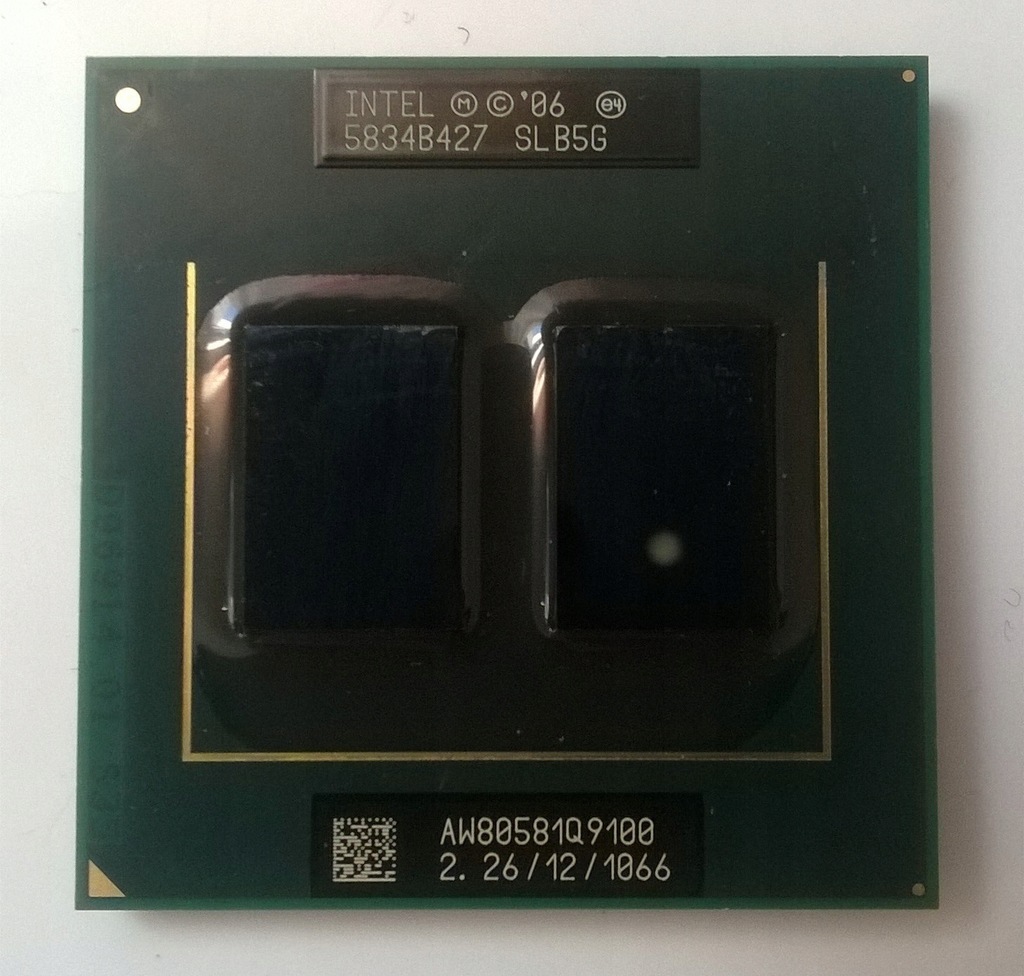 Core 2 quad Q9100 2.26GHz 1066Mhz FSB Faktura Gw - 7265668504 ...