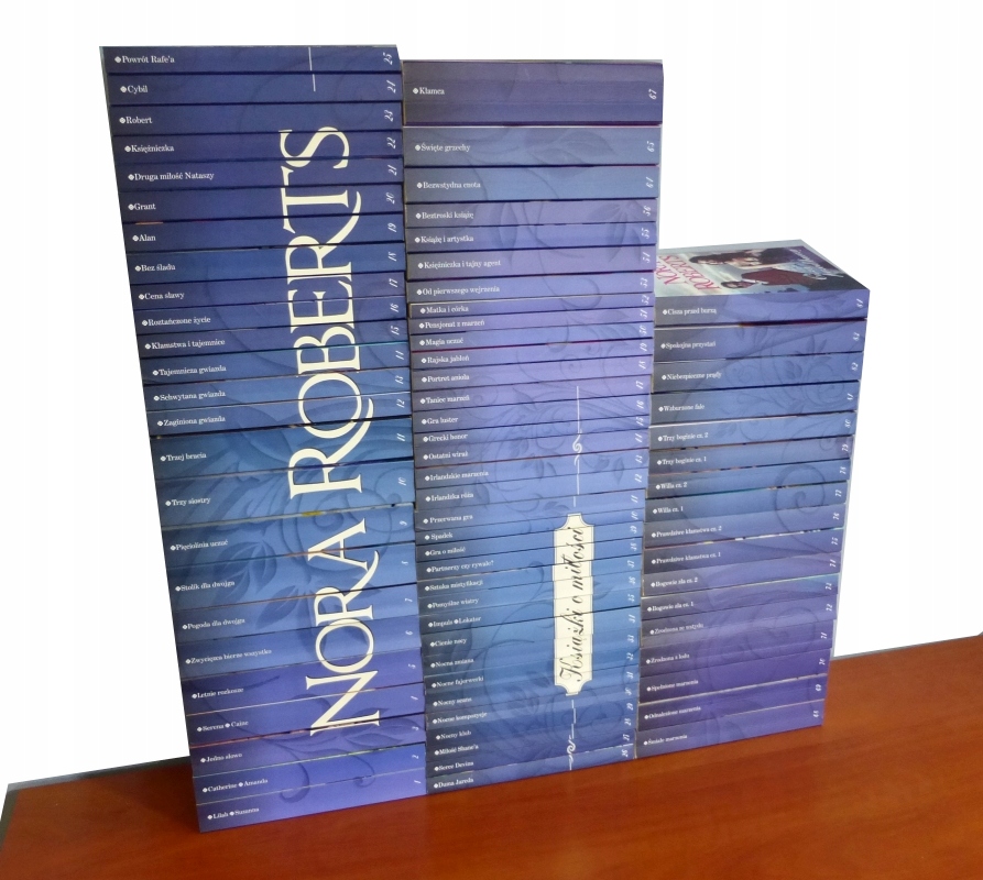 Nora Roberts - Książki o miłości KOLEKCJA 76 tomów