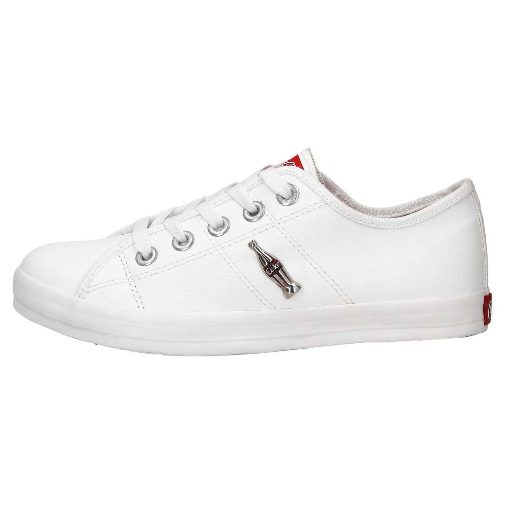 Białe trampki Coca-Cola CCA0873 sneakersy r 41