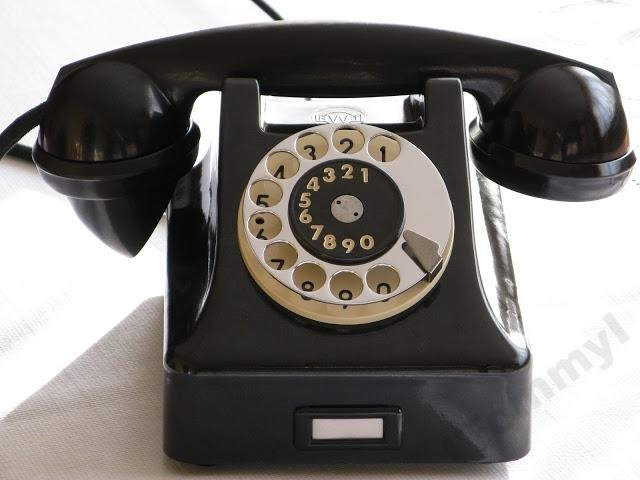 Stary POLSKI TELEFON RWT z 1965r. sprawny! 7744882212