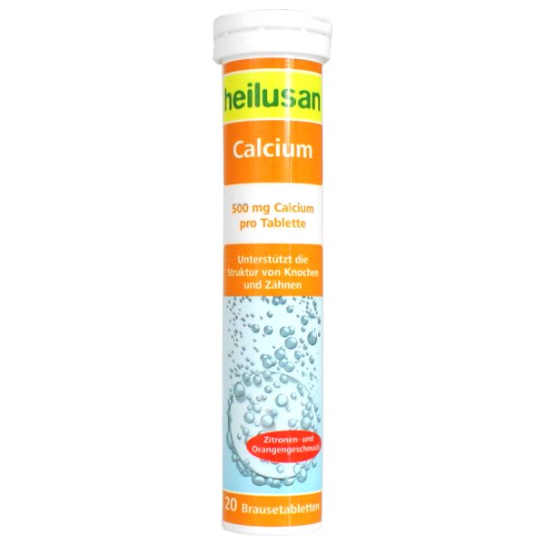 Heilusan Calcium tabletki musujące WAPŃ 20tabletek