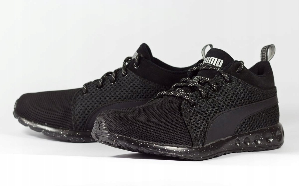 puma carson runner mid knit