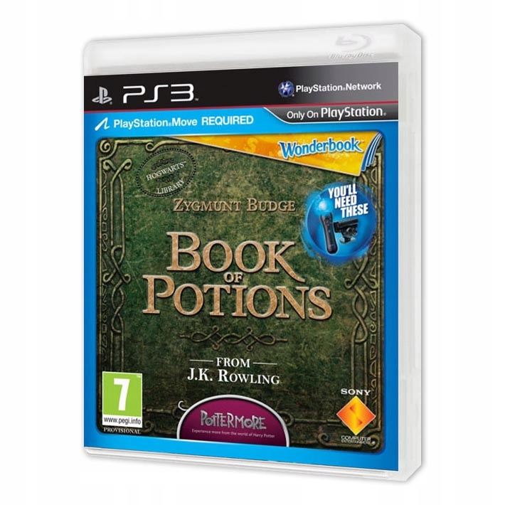 WONDERBOOK BOOK OF POTIONS PS3