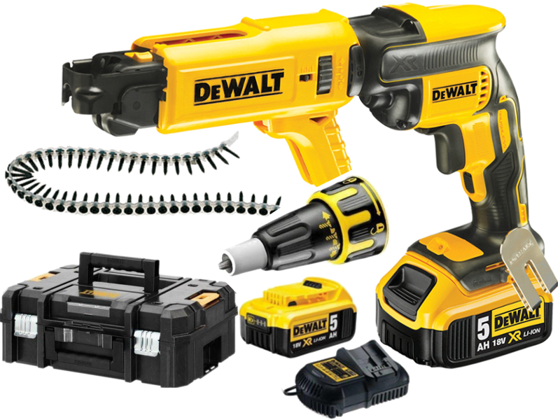 DEWALT DCF620P2K WKRĘTARKA DO PŁYT GK 3000 WKRĘTÓW