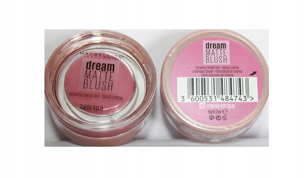 Maybelline Dream Matte Blush róż 40 Mauve Intrique