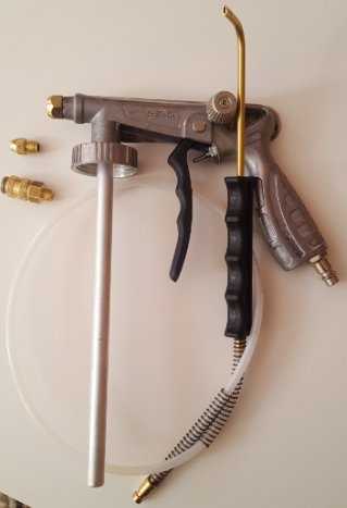 Pistolet do konserwacji podwozia + sonda