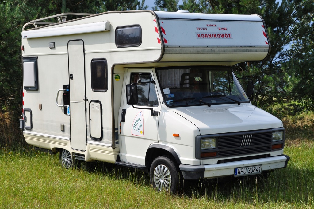 KAMPER FIAT DUCATO 2,5 TD 1990 stan dobry alkowa