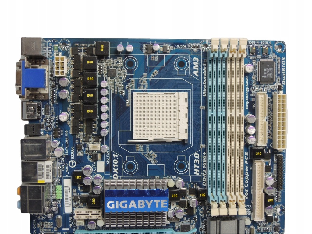 Gigabyte ga ma785gmt ud2h подключение