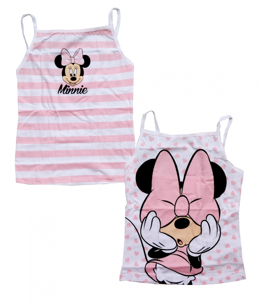 2pak Podkoszulka Myszka MINNIE 116 koszulka Disney