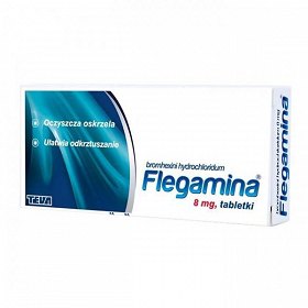 FLEGAMINA 8 mg, 40 tabletek APTEKA