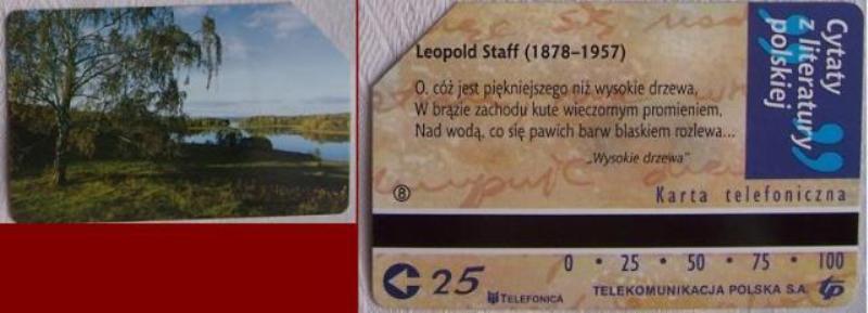 Cytaty z literatury polskiej - Leopold Staff 25 im