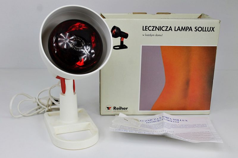 LAMPA LECZNICZA SOLLUX REIHER KOMPLET
