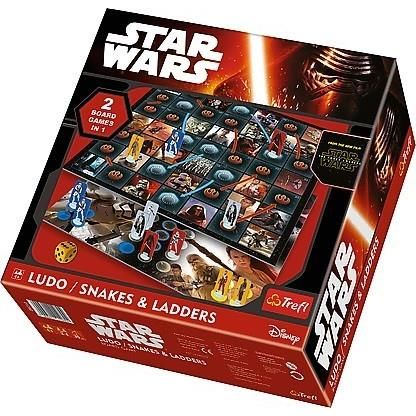TREFL Gra Chińczyk/Węże i drabiny - Star Wars 24H