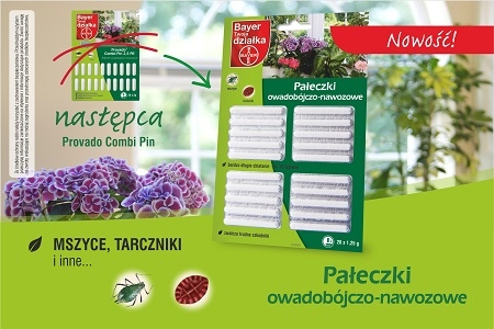 PROVADO CARE 20szt Bayer pałeczki mszyce tarczniki