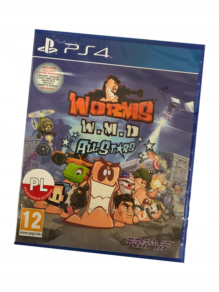 Worms WMD All Stars (PS4) PO POLSKU NOWA - 7551283062 - oficjalne ...