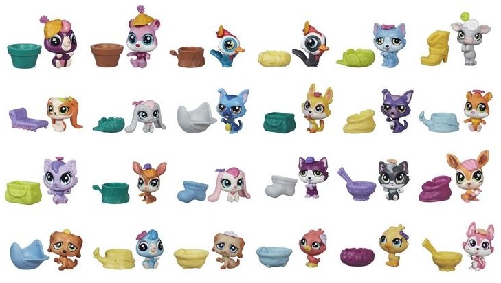 LITTLEST PET SHOP 24 FIGURKI LPS S2 BLIND BAGS NEW