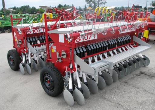 SIEWNIK ZBOŻOWY MECHANICZNY MEPROZET S107 T talerz