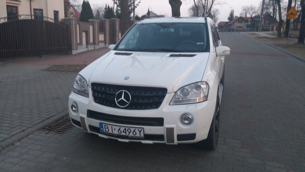 Piekny, Mercedes ML 550 AMG, 4MATIC, Duzo Dodatkow