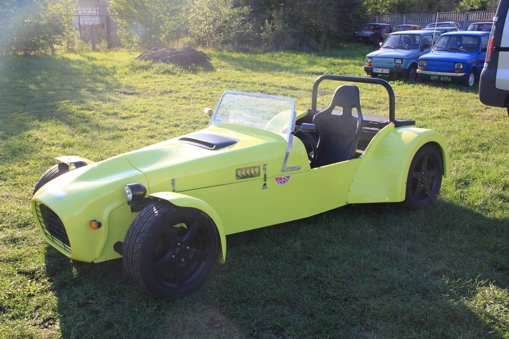 Lotus 7 Turbo uszkodzony zarejestrowany