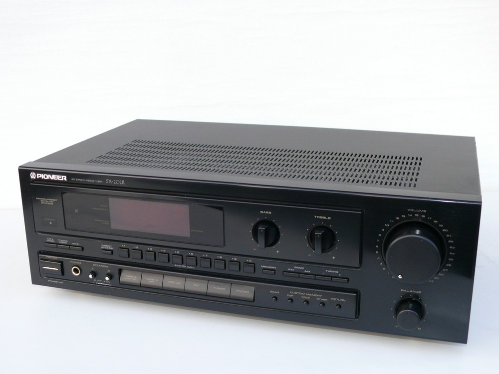 Pioneer SX-202R Stereo Amplituner z wejsciem PHONO