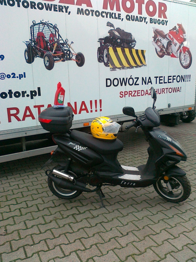 Skuter FERRO 301 50 CC 2 suw