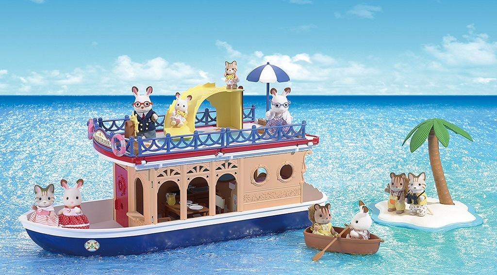 Sylvanian Families 5206 statek wycieczkowiec