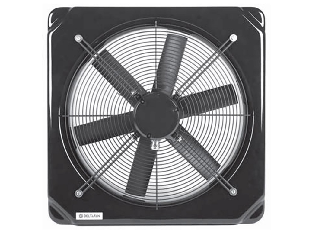 Wentylator ścienny 56 cm do kurnika chlewni 230V