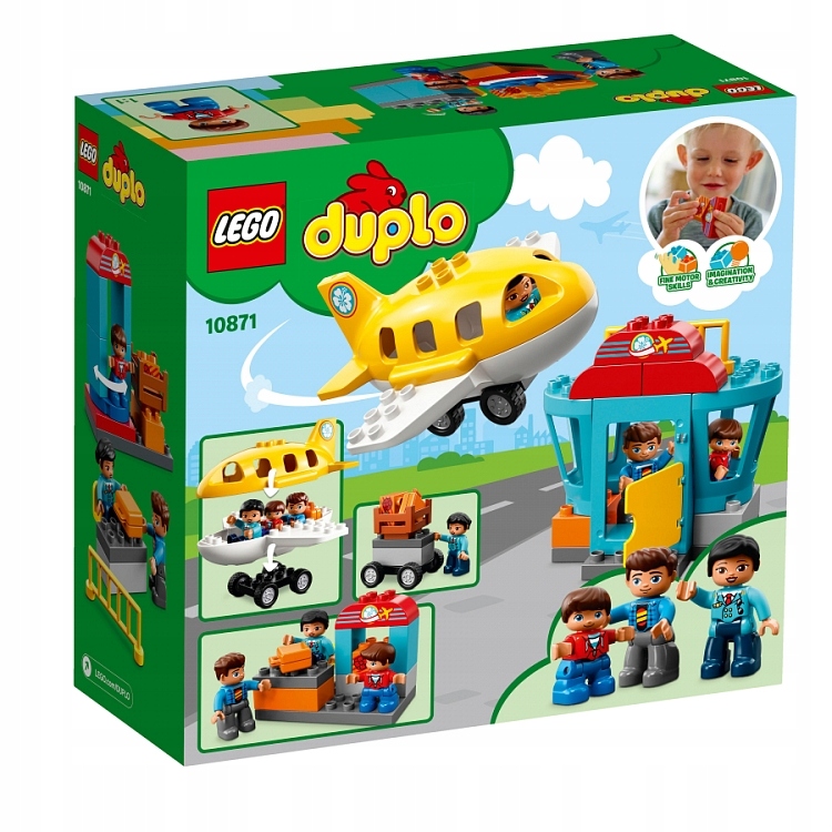 Fabryka Zabawek LEGO DUPLO 10871 Lotnisko