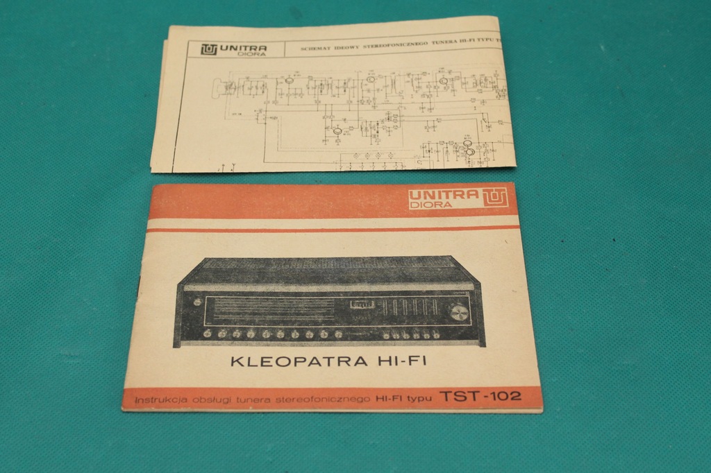 Unitra + instrukcja i schemat KLEOPATRA TST-102